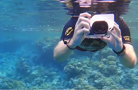 Ocean Travel Quotes with Waterproof Camera Tips