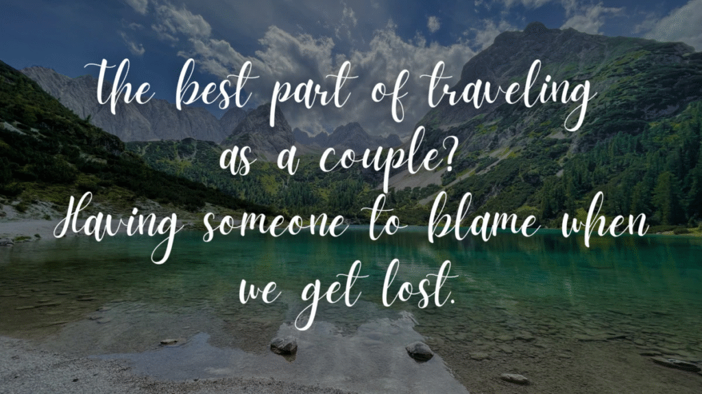 Festive & Seasonal Couple Travel Quotes for Instagram Captions