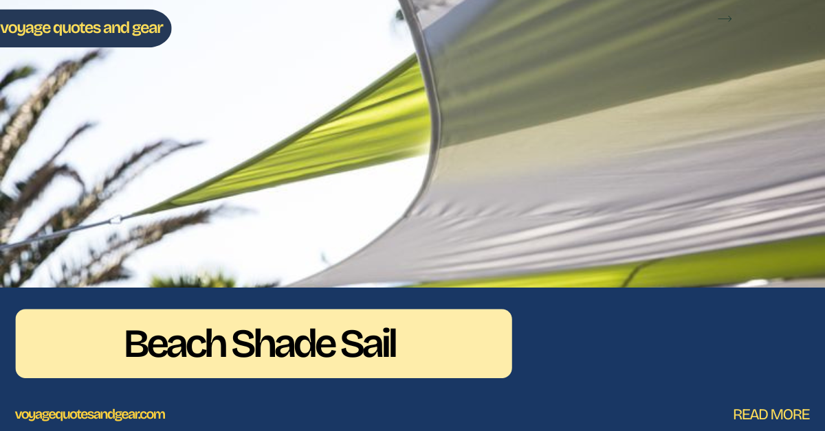 Beach Shade Sail