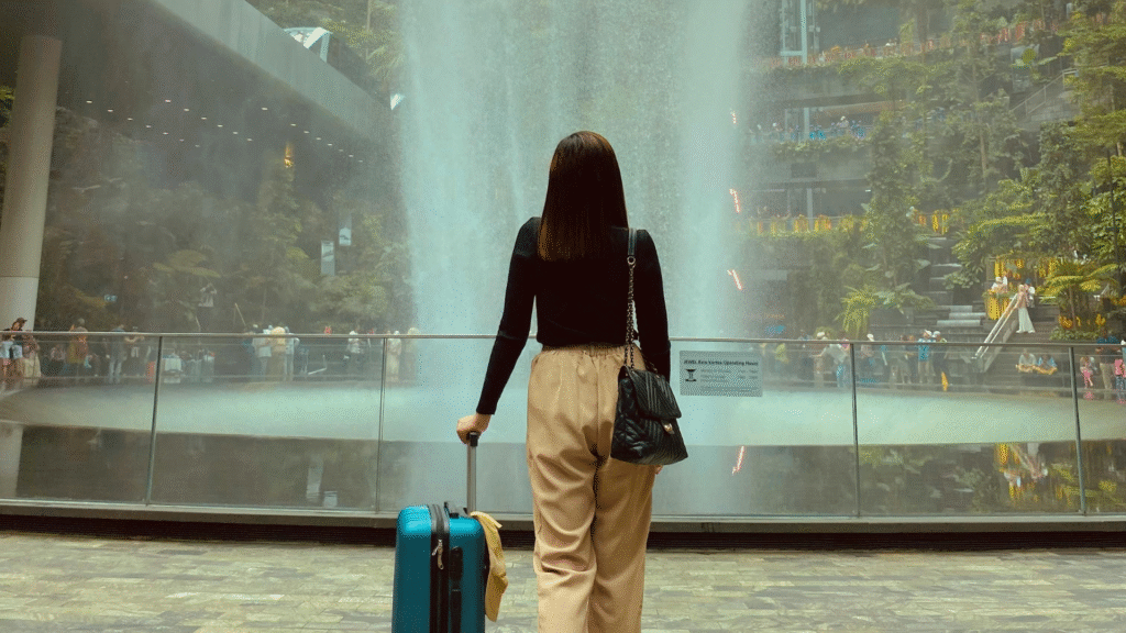 What are scenic route captions?