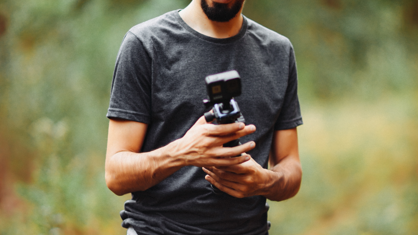 GoPro captions for chest-mount POV shots