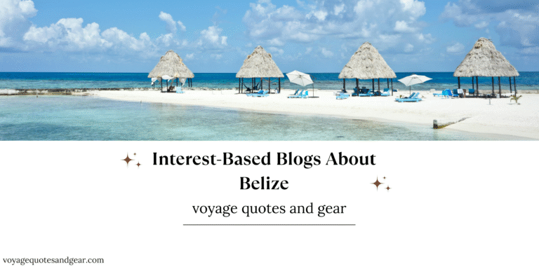Interest-Based Blogs About Belize