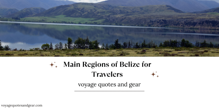 Main Regions of Belize for Travelers
