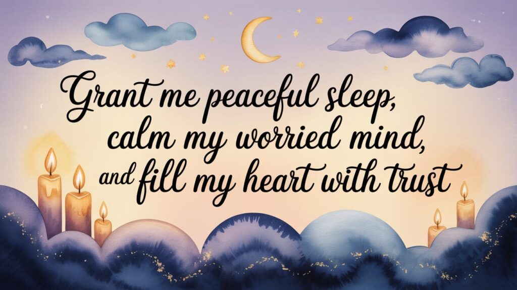 What Is a Bedtime Prayer for Anxiety That Sounds Calm and Simple?
