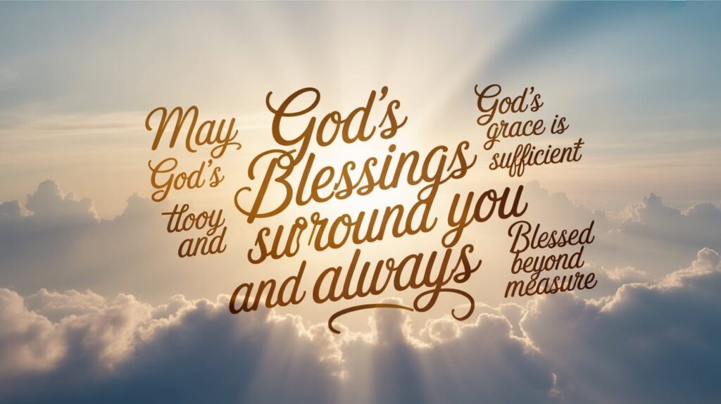 What Are Short Blessing Quotes Focused on God?