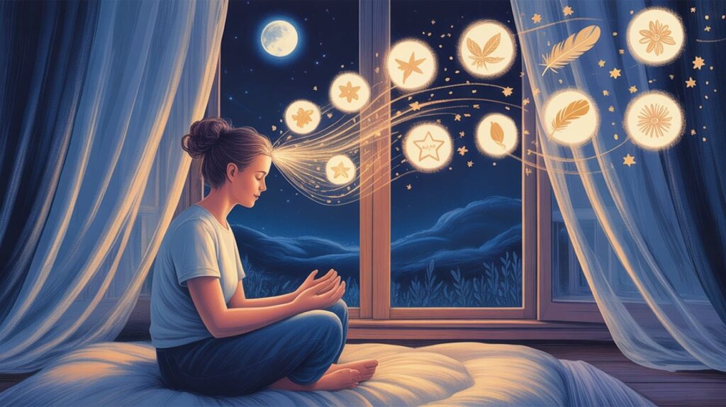 Gentle Blessings for Restless Thoughts That Refuse to Settle at Night