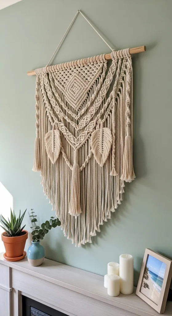 summer mantel decor ideas