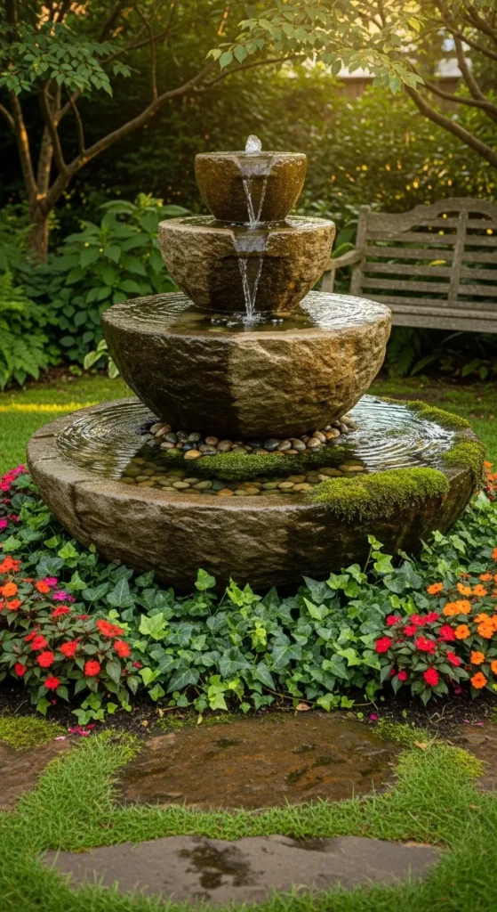 DIY Garden Fountain Ideas