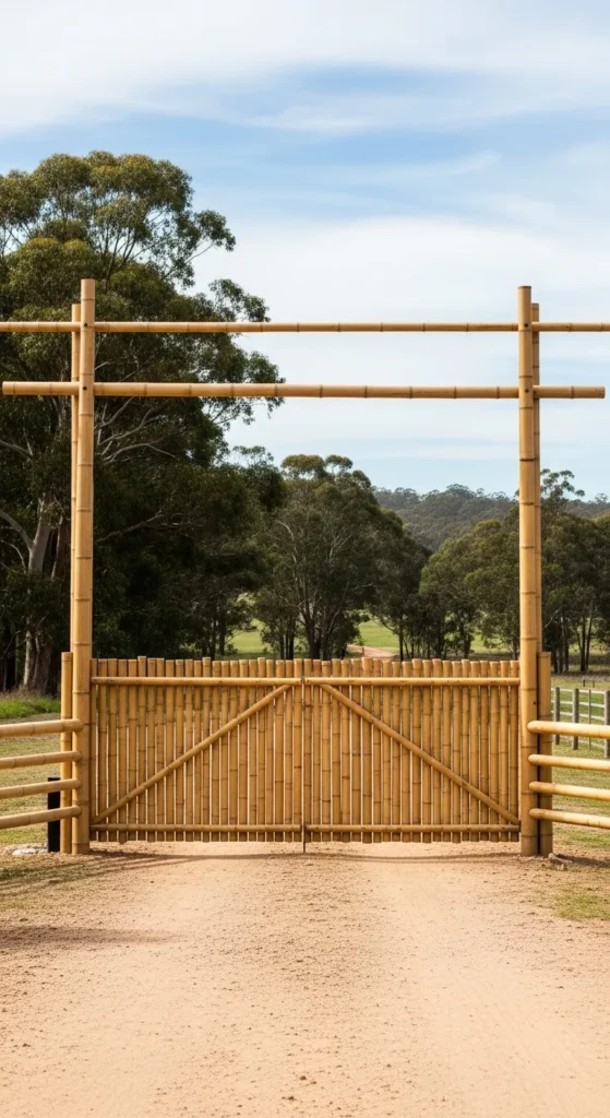 Farm Gate Entrance Ideas