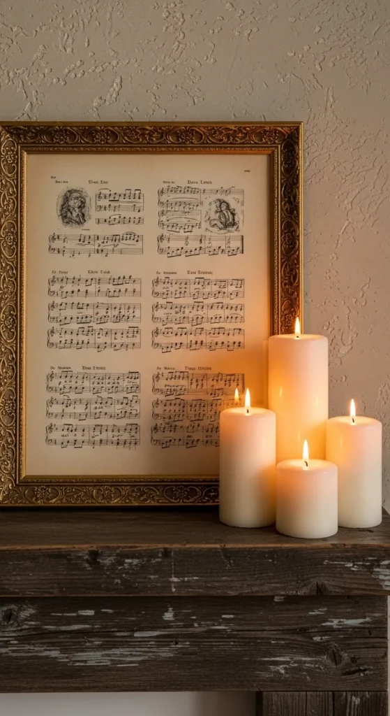 Valentine Mantel Decor Ideas
