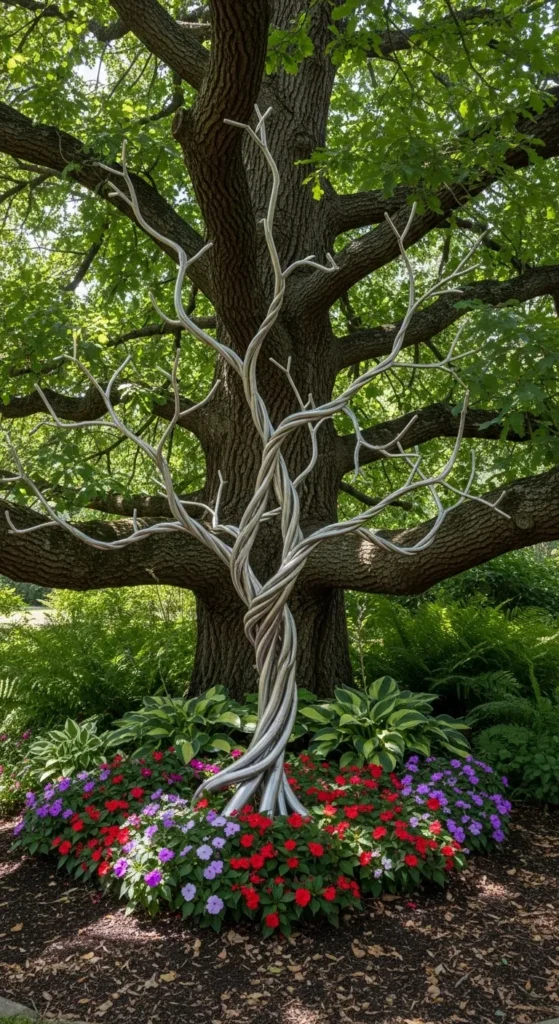 under tree landscaping ideas