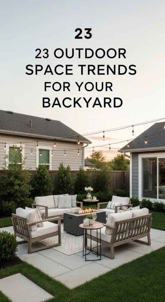 Outdoor Space Trends