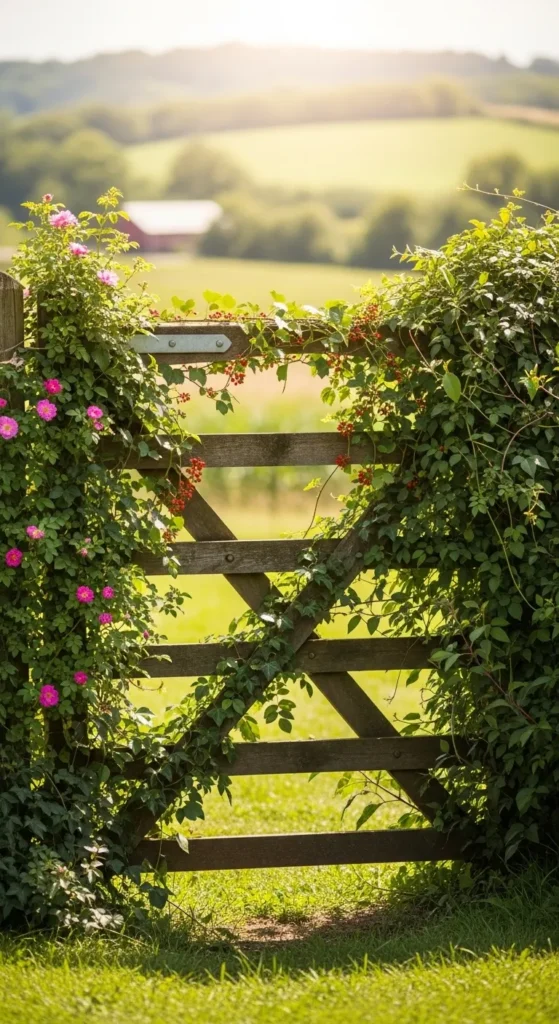 Farm Gate Entrance Ideas