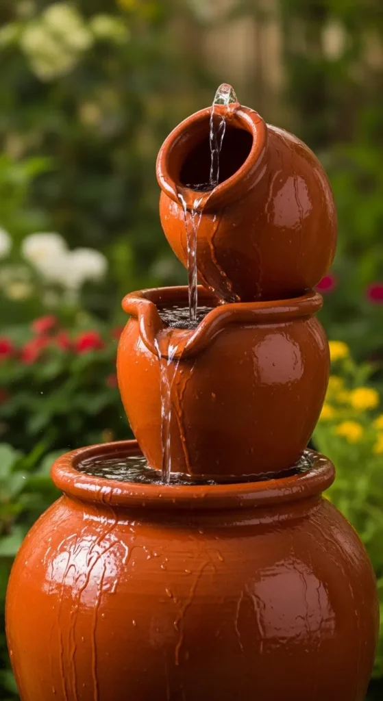 DIY Garden Fountain Ideas