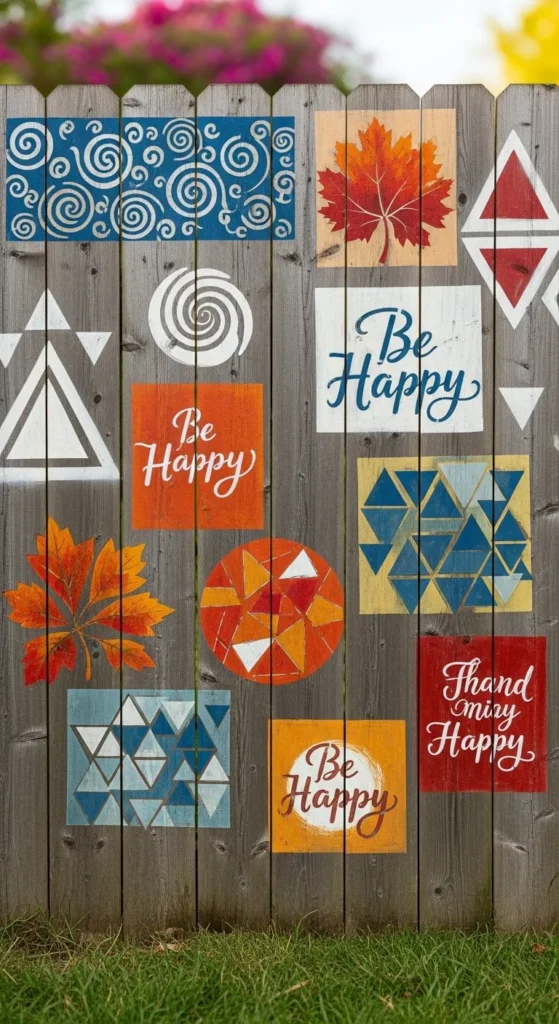 fence art ideas