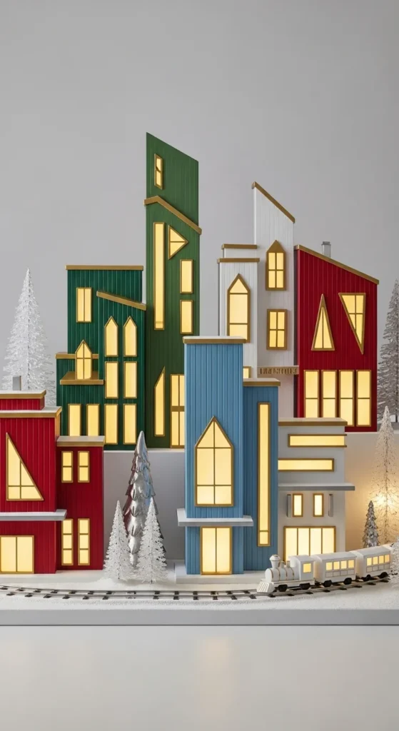 Christmas village display ideas