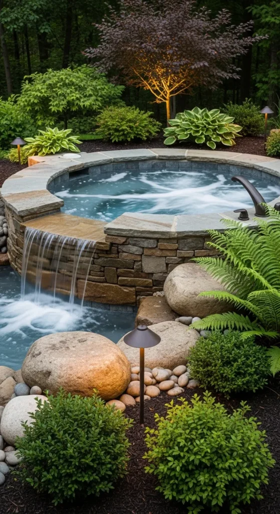 Outdoor Jacuzzi Designs