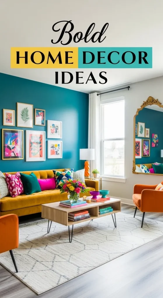 Bold Home Decor Ideas
