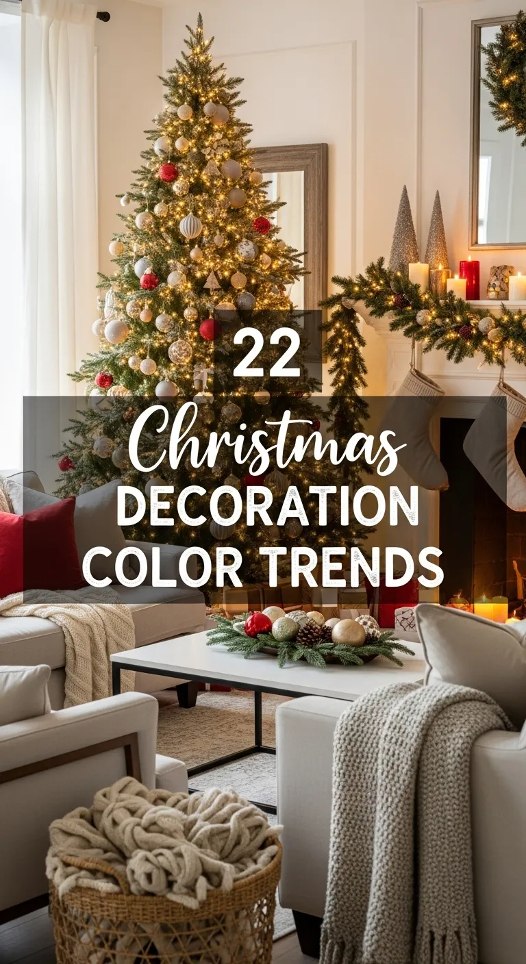 Christmas Decoration Color Trends