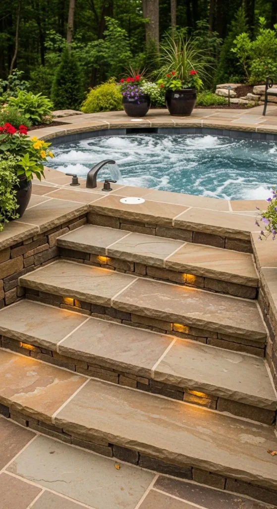Outdoor Jacuzzi Designs