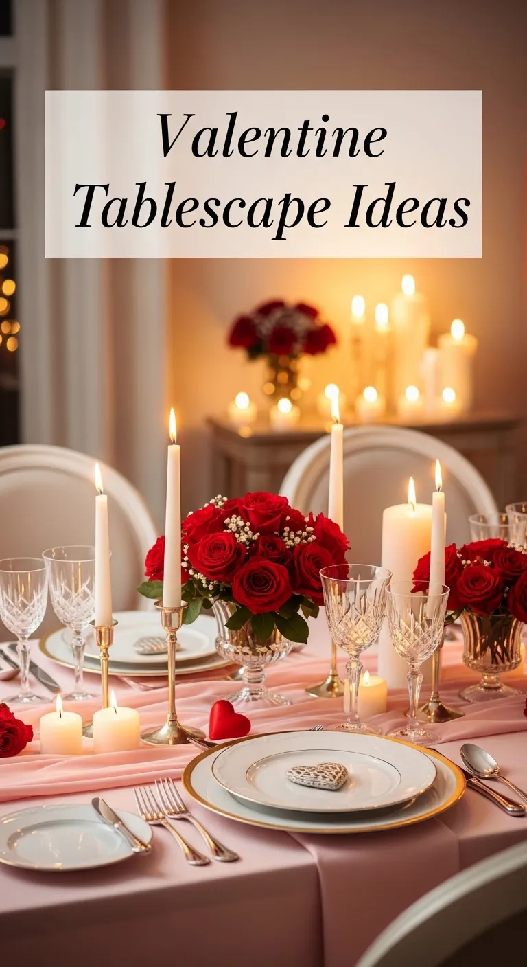 Valentine Table scape Ideas to Wow Your Guests
