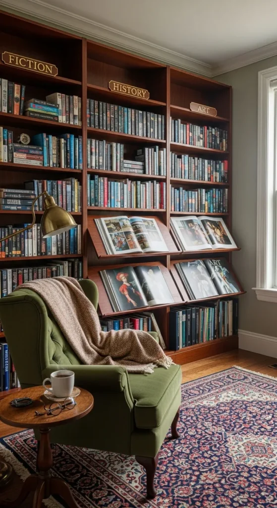 Home Library Decor Ideas
