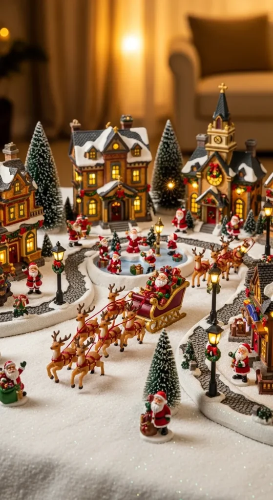 Christmas village display ideas