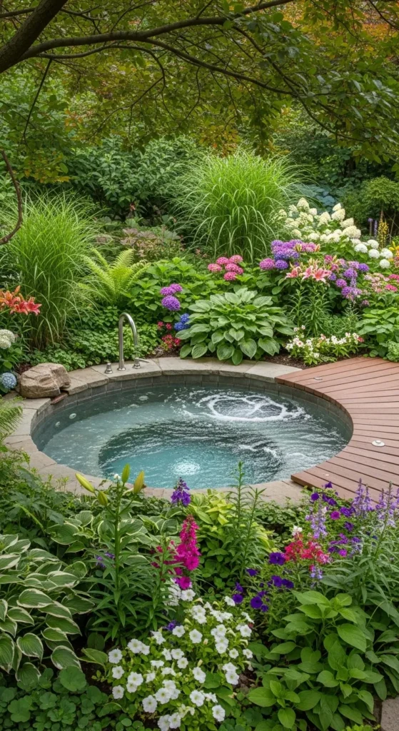 Outdoor Jacuzzi Designs