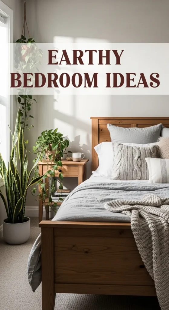 Earthy Bedroom Ideas