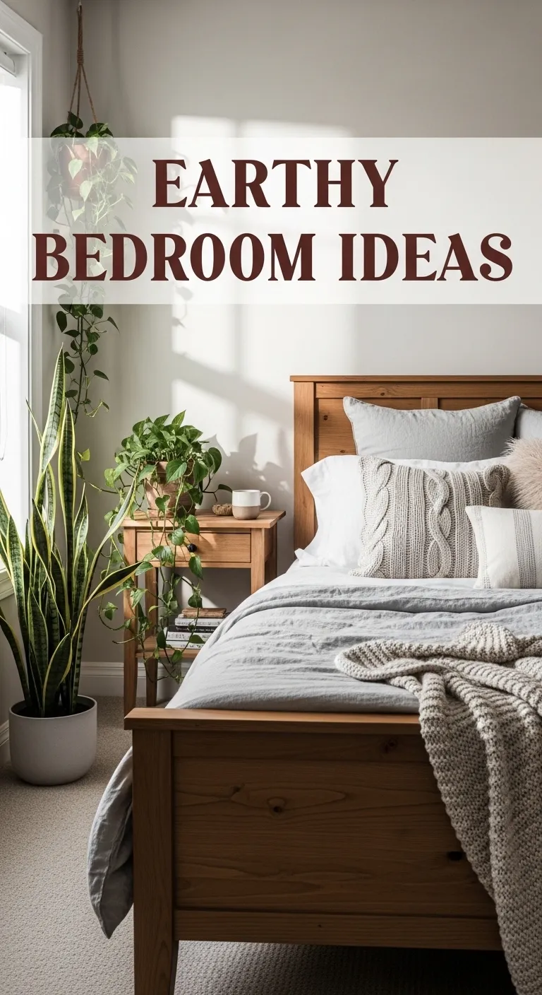 Earthy Bedroom Ideas