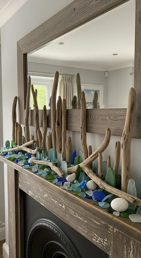 summer mantel decor ideas