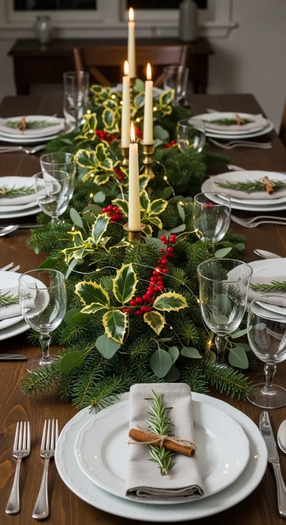 Christmas Table Decor