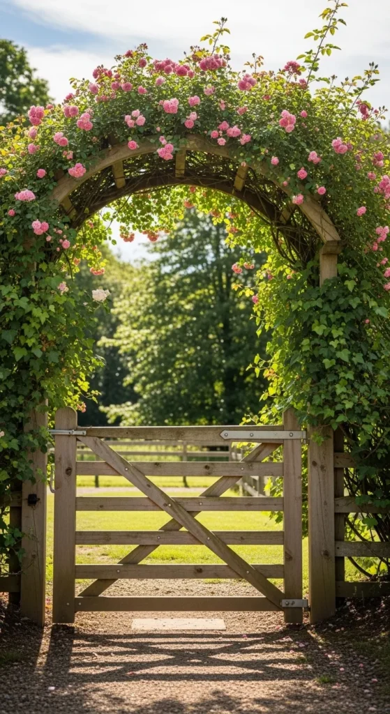 Farm Gate Entrance Ideas