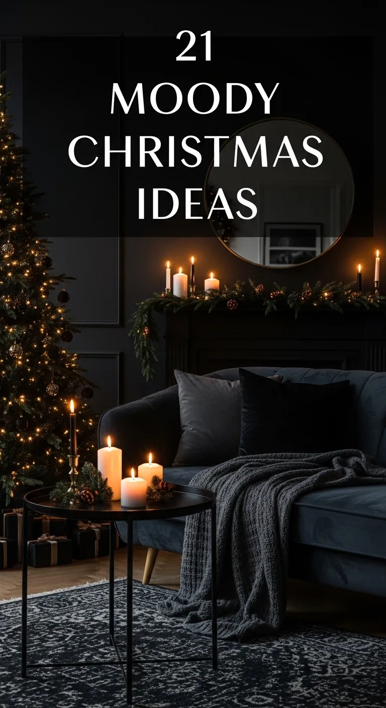 Moody Christmas Decor
