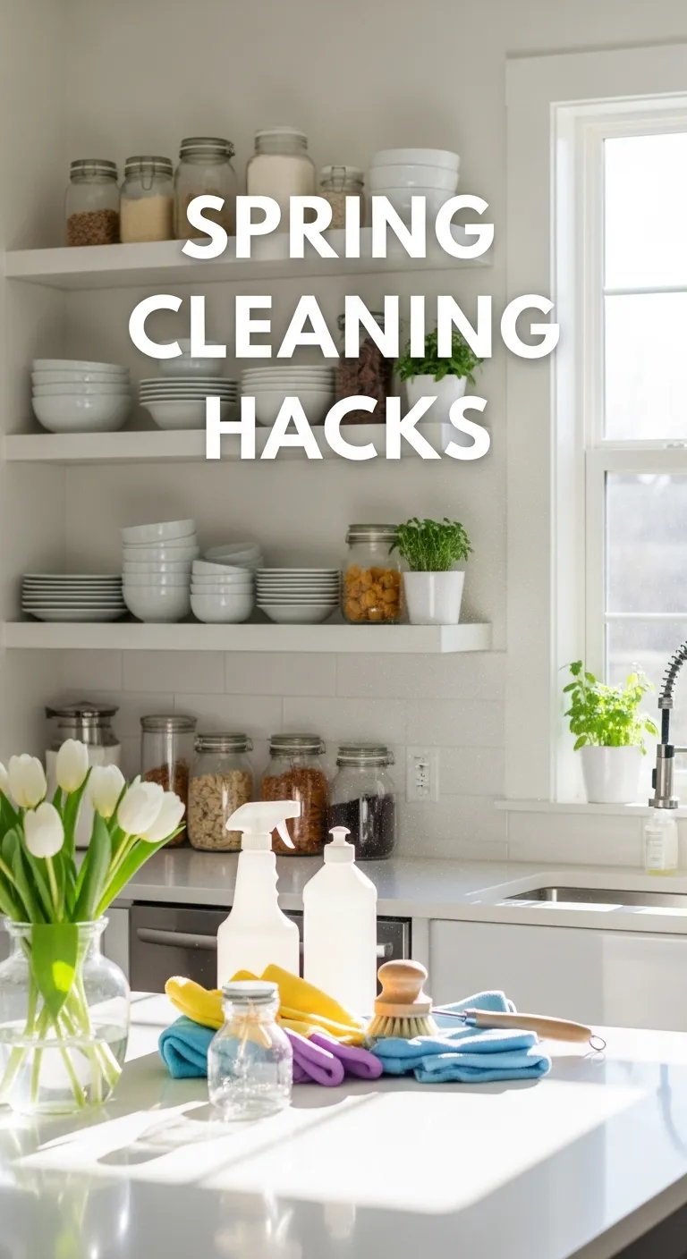 spring cleaning hacks