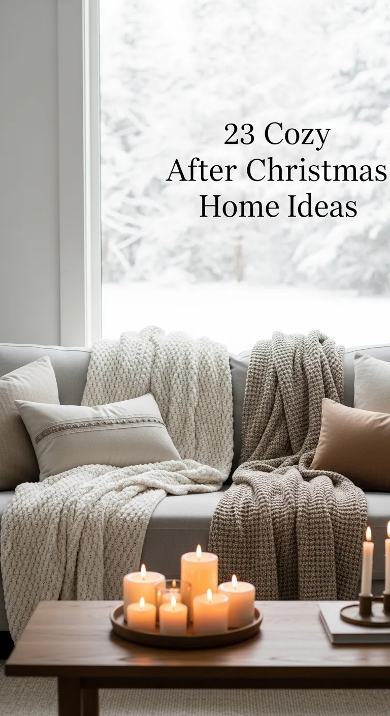 Home Cozy After Christmas