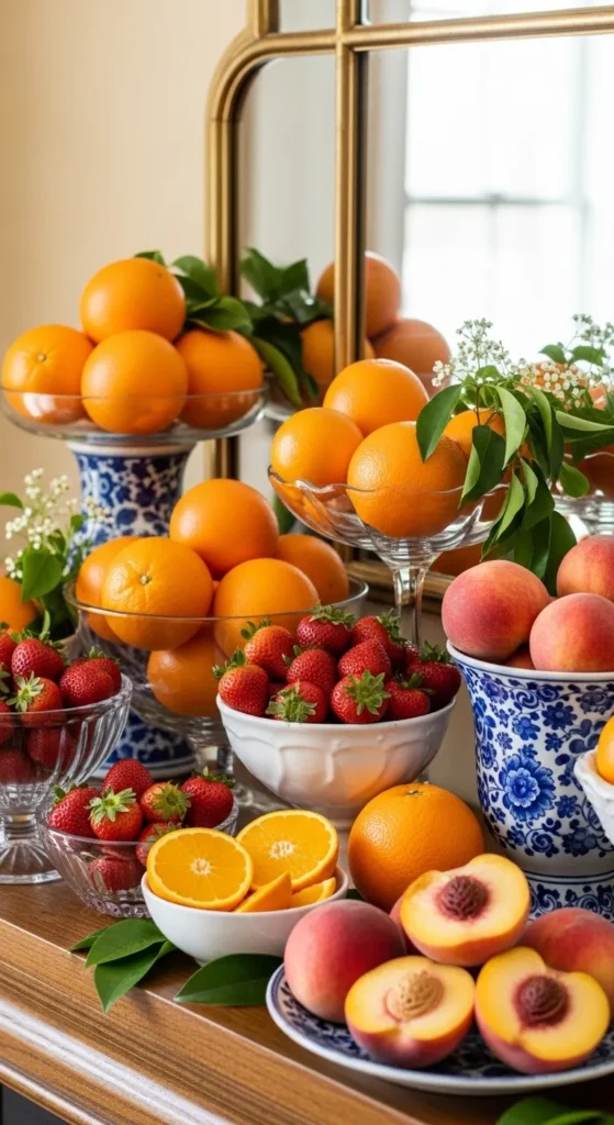 summer mantel decor ideas