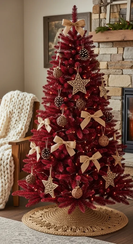 Velvet Christmas Tree Ideas