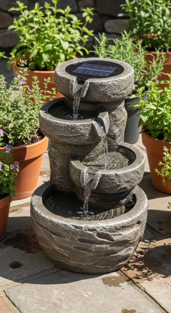 DIY Garden Fountain Ideas