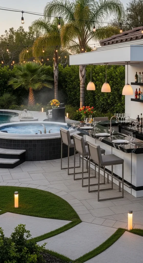 Outdoor Jacuzzi Designs