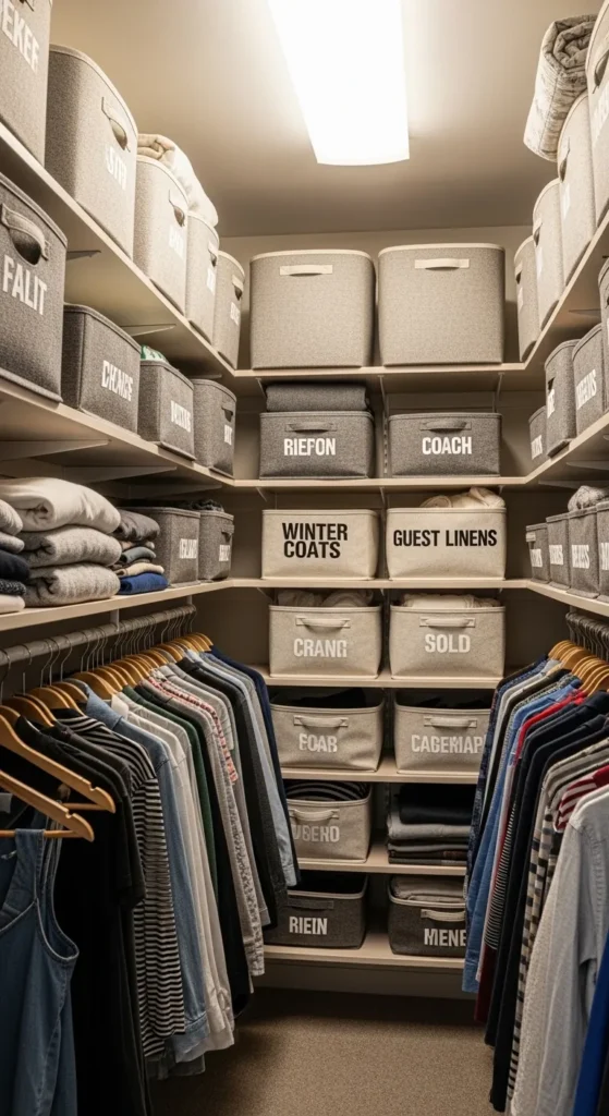 Closet Organization Tips