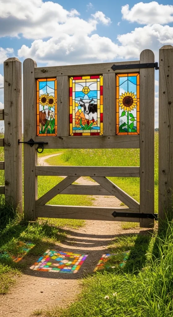Farm Gate Entrance Ideas