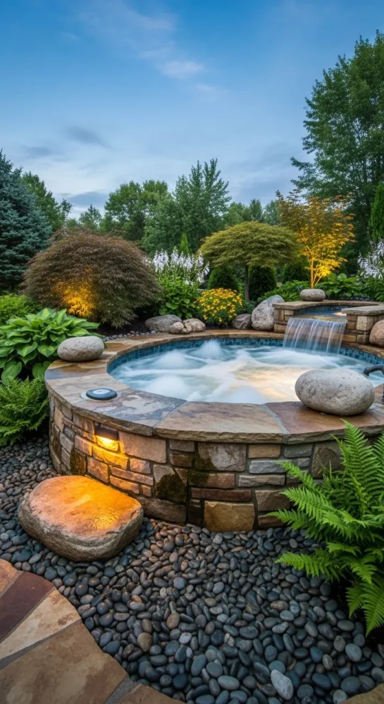 Outdoor Jacuzzi Designs
