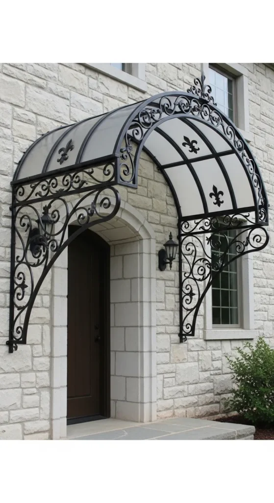 Metal Porch Awning Ideas