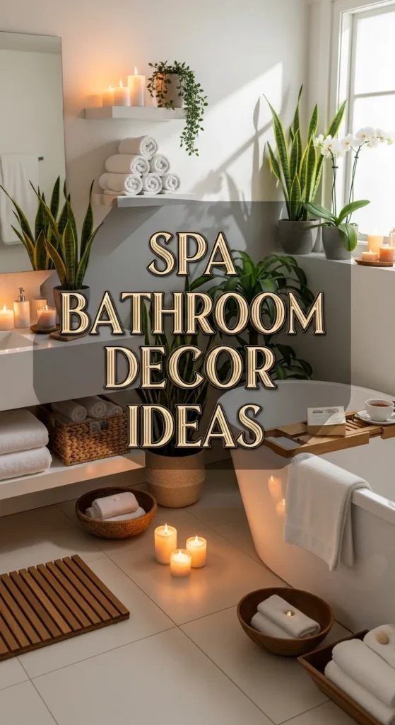 Spa Bathroom Decor Ideas