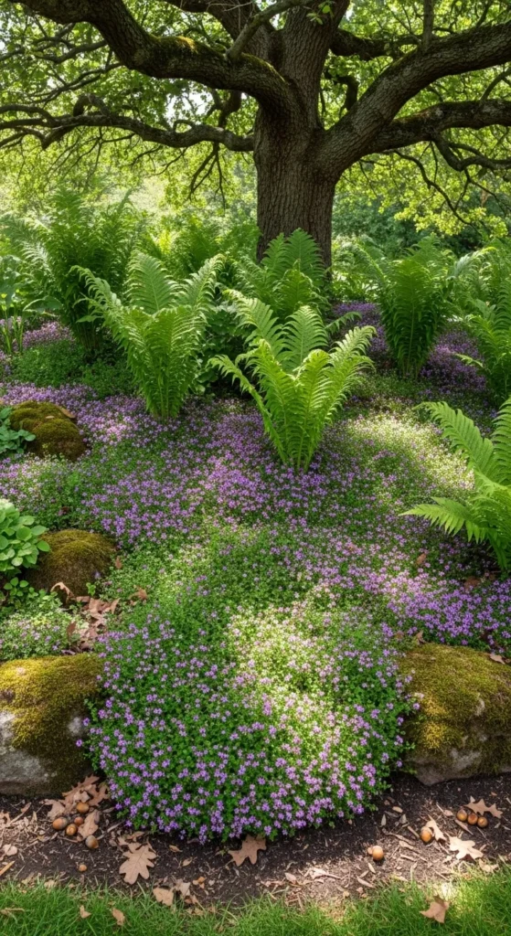 under tree landscaping ideas