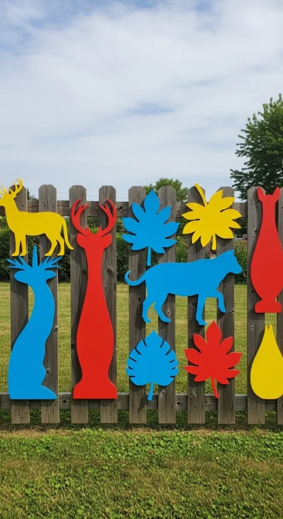 fence art ideas