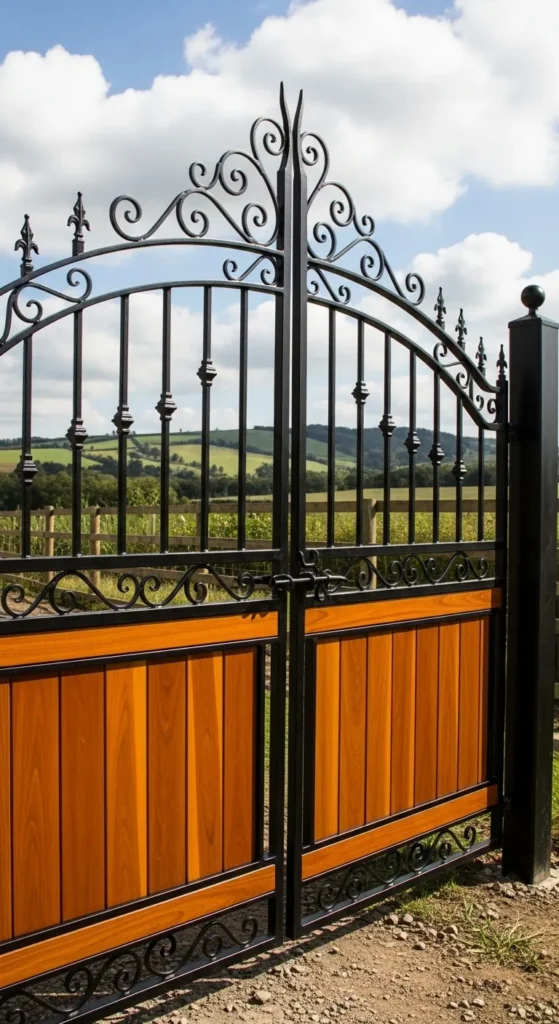 Farm Gate Entrance Ideas