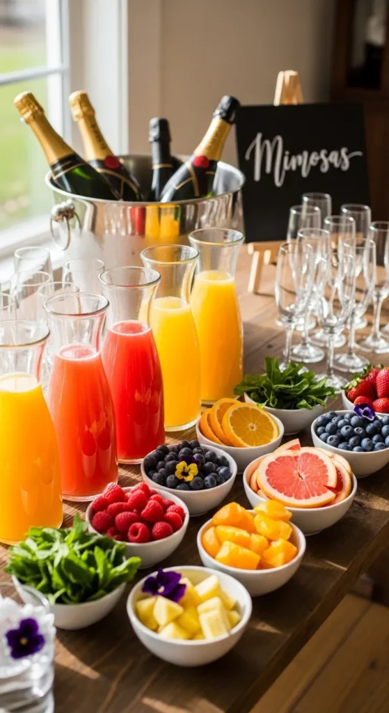 mimosa bar ideas