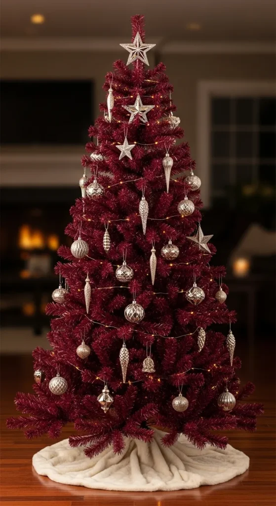 Velvet Christmas Tree Ideas